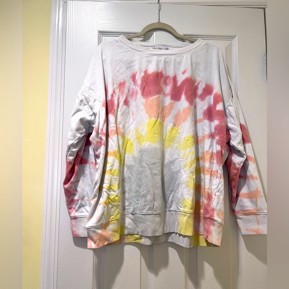 Wildfox | Oversized Tie Dye Sweatshirt